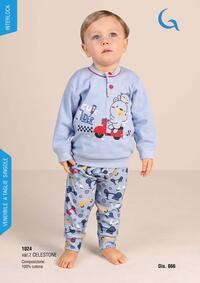 PIGIAMA NEONATO M/L 1024 Tellini S.R.L. Großhandelskleidung